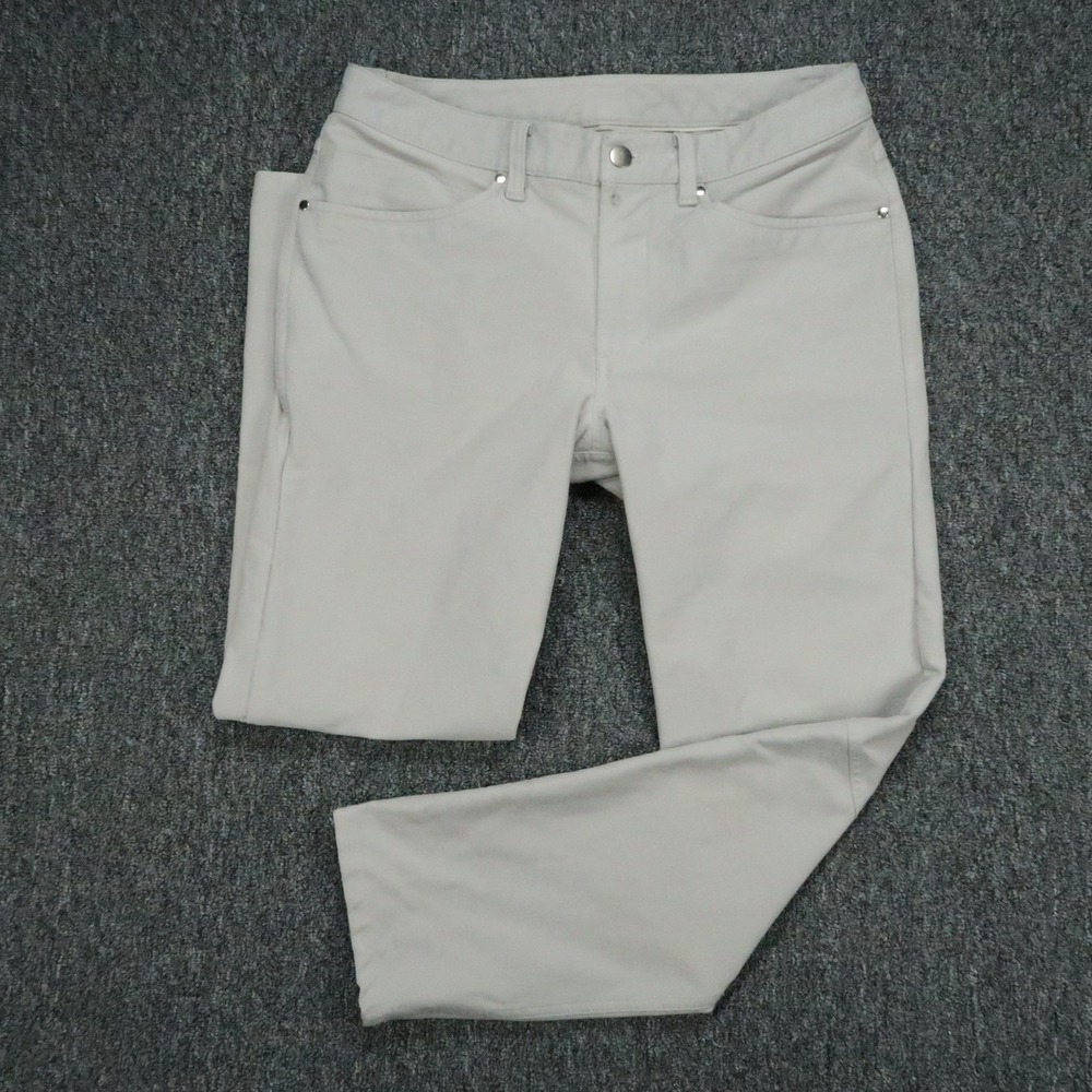 lululemon Pants Mens 30x27 Gray ABC Slim Fit 5 Pocket Trouser Utilitech